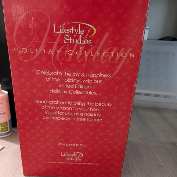 Vintage 2003 Lifestyle Studio Santa Tree Topper - Picture 3 of 4